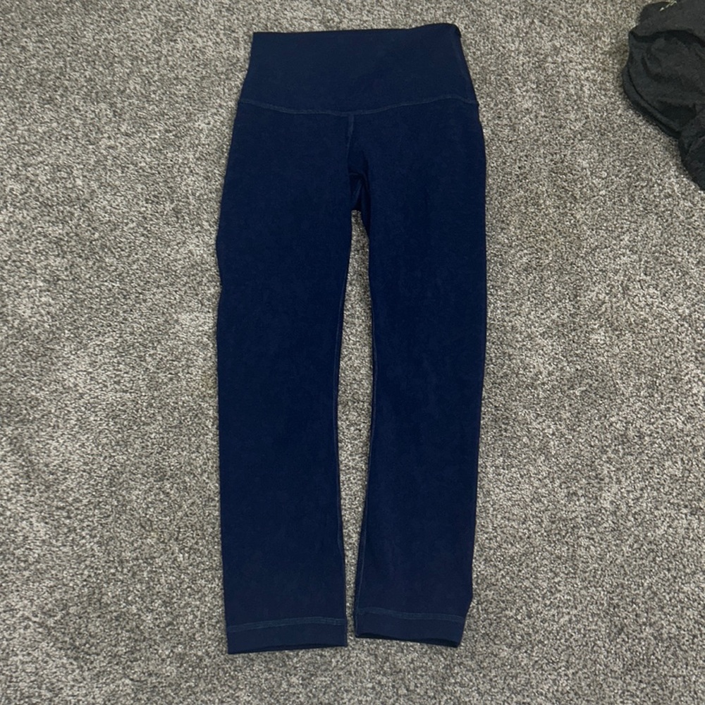 Blue size 2 lulu lemon leggings